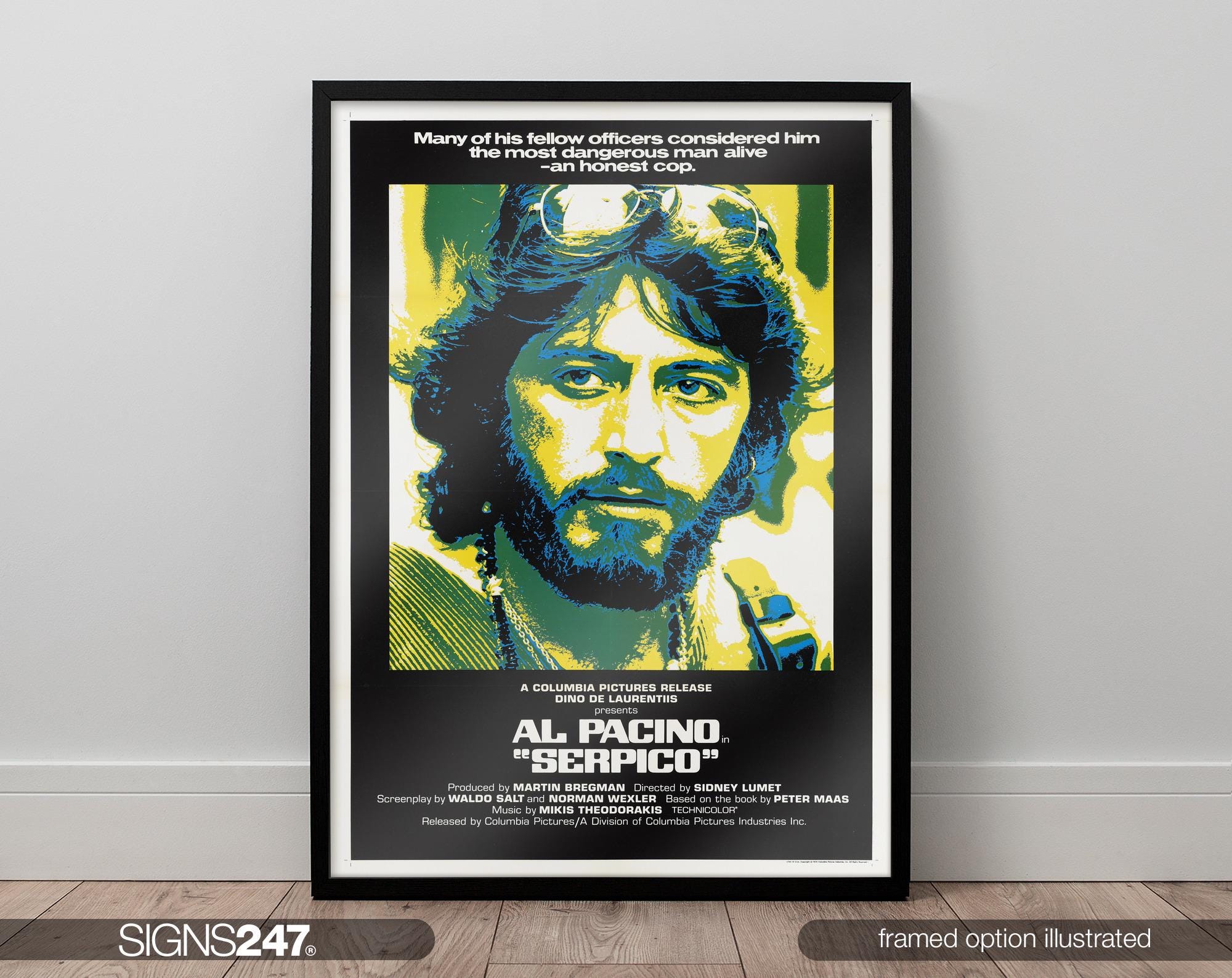 Serpico Poster | Al Pacino | Cornelia Sharpe | Norman Ornellas