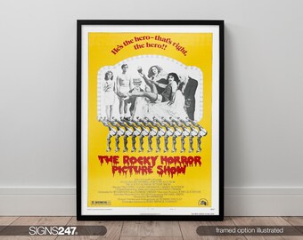 The Rocky Horror Picture Show Poster | Movie Poster | Movie Prints