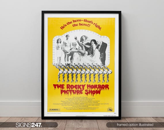 The Rocky Horror Picture Show Poster | Movie Poster | Movie Prints