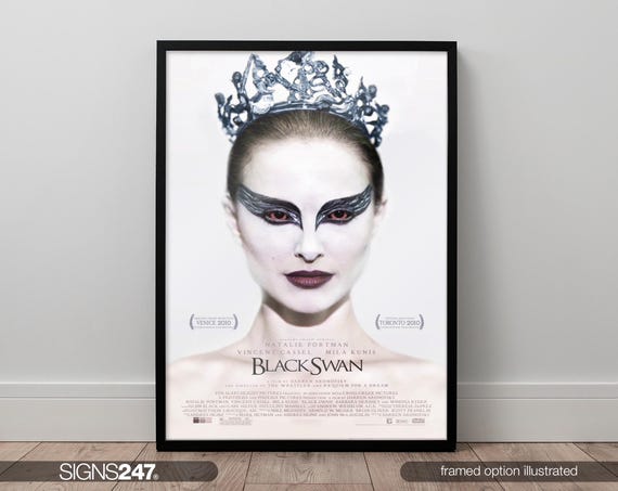 Black Swan Poster | Movie Poster | 2010 | Movie Prints For Cinema Rooms | Wall Art | Home Decor | A0 A1 A2 A3 A4 A5