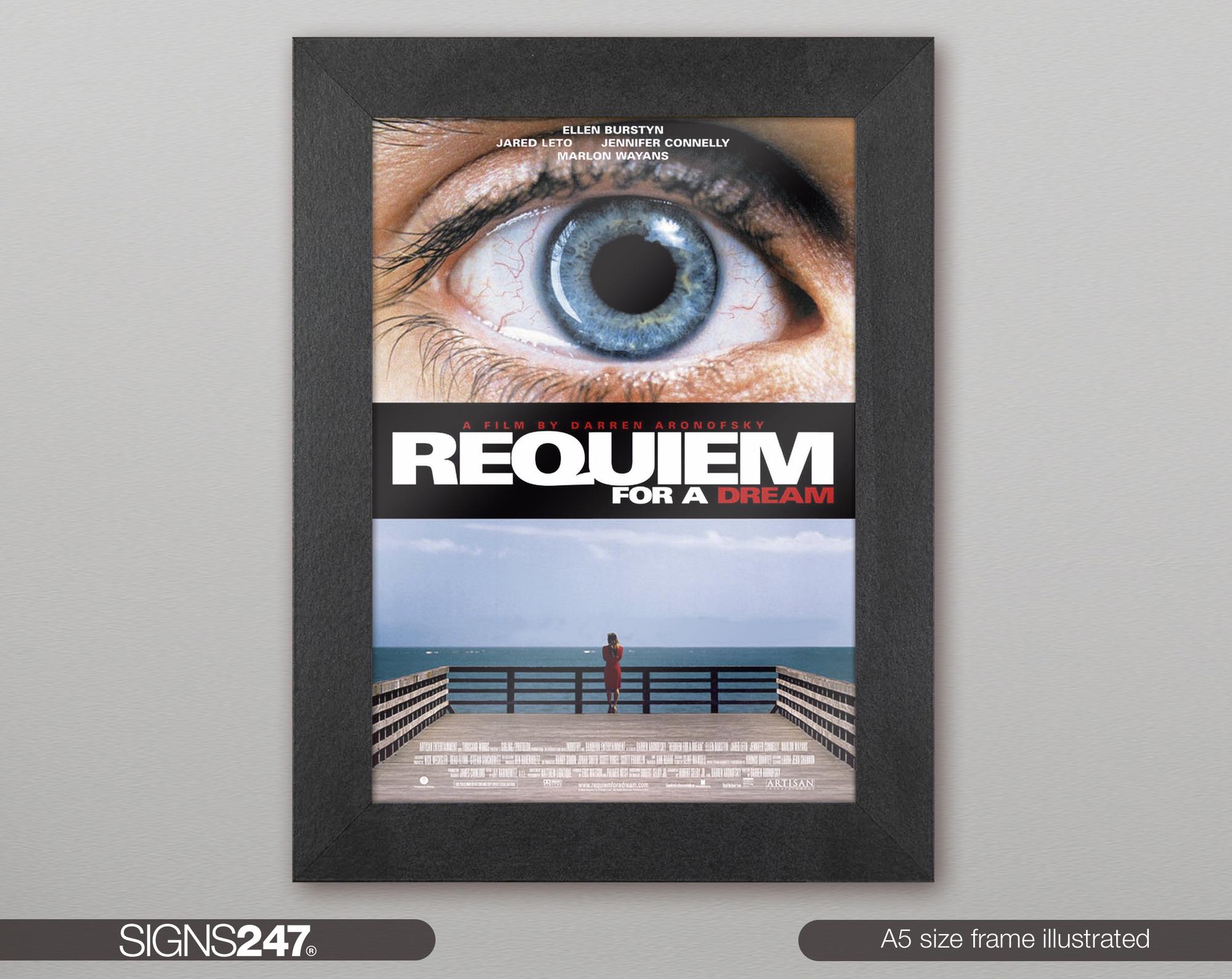 Requiem voor een droom Filmposter, woondecoratie, kunst aan de