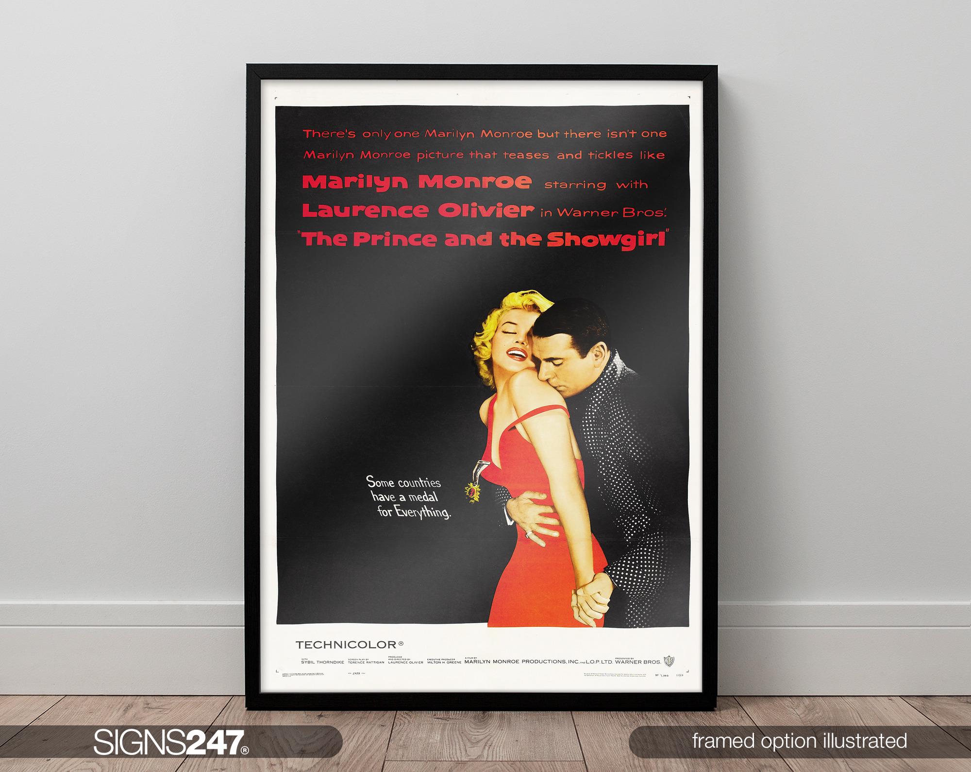 額装済/The Equally/ローズマリー トロッケル/ポスター The Prince and the Showgirl Marilyn Monroe Poster | Movie Poster