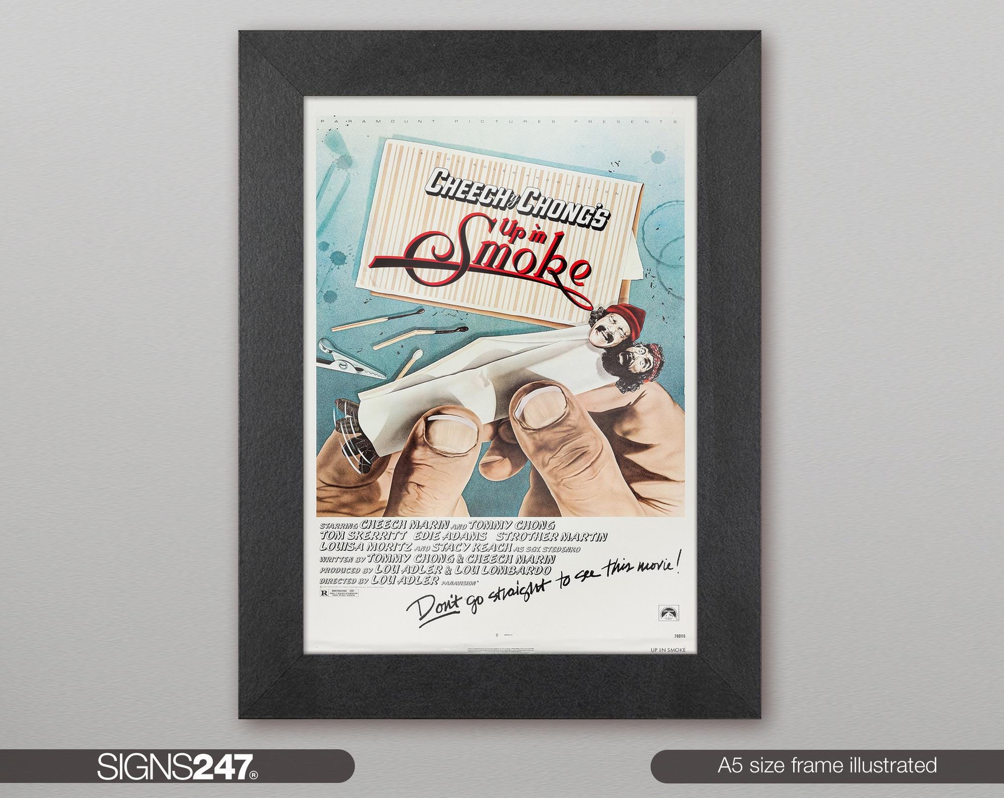 Cheech and Chong up in Smoke Poster | Movie Poster | Movie Prints
