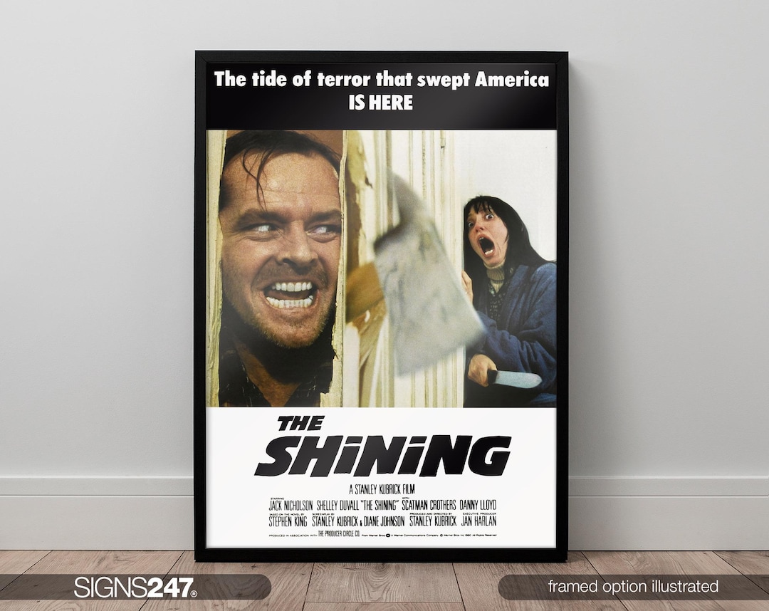 The Shining Poster | Movie Poster | Jack Nicholson | Stanley