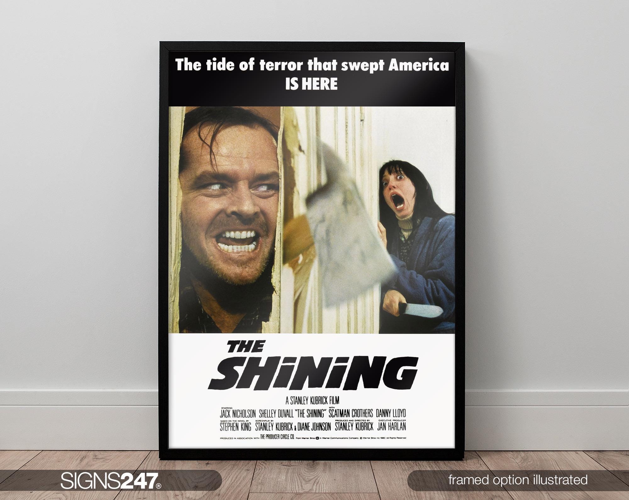 The Shining Poster | Movie Poster | Jack Nicholson | Stanley