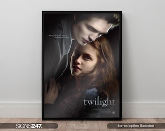 Twilight Poster | Movie Poster | 2008 | Movie Prints For Cinema Rooms | Wall Art | Home Decor | A0 A1 A2 A3 A4 A5