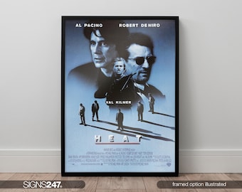 Heat Al Pacino Robert De Niro affiche de Zazzle.be Liste d'envies Vous avez des idées ? Affiche de film | Impressions de films pour salles de cinéma | Art mural | Décoration d'intérieur | A0 A1 A2 A3 A4 A5