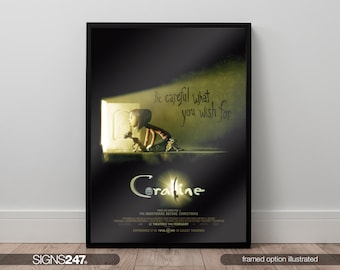 Coraline Poster | Movie Poster | Movie Prints For Cinema Rooms | Wall Art | Home Decor | A0 A1 A2 A3 A4 A5