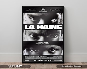 La Haine Japanese Movie Poster - Vintage Film Art - Collector's
