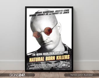Natural Born Killers Poster | Movie Poster | Movie Prints for