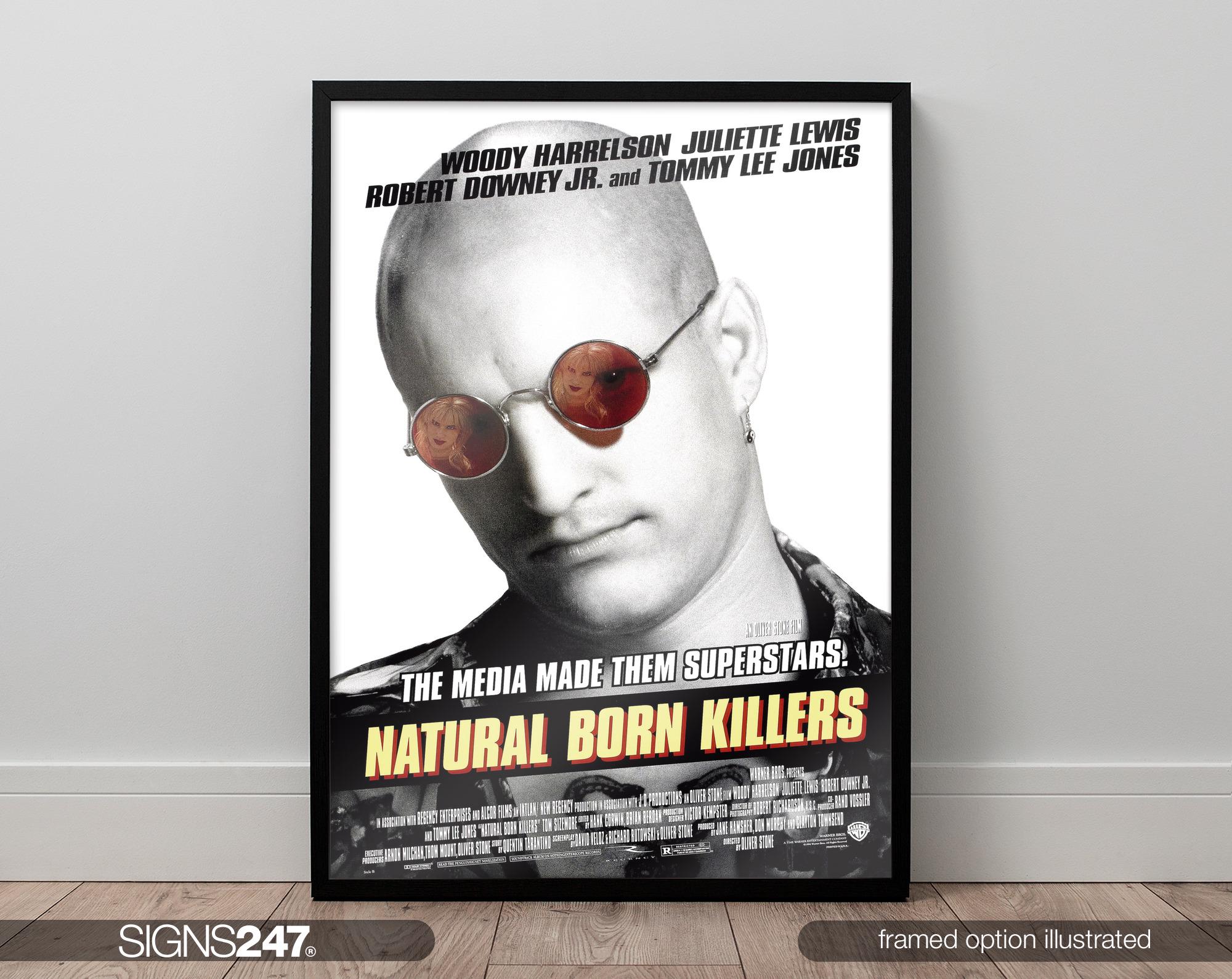 Natural Born Killers Poster | Movie Poster | Movie Prints for