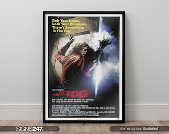 The Fog Poster | Movie Poster | John Carpenter | 1980 | Movie Prints For Cinema Rooms | Wall Art | Home Decor | A0 A1 A2 A3 A4 A5