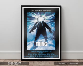 The Thing John Carpenter Poster | Movie Poster | Cinema Room Poster | A0 A1 A2 A3 A4 A5