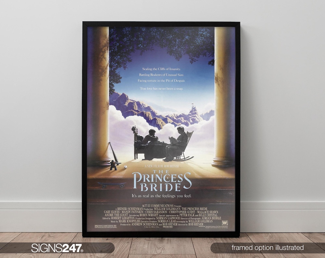 The Princess Bride Poster | Movie Poster | 1987 | Movie Prints for ...