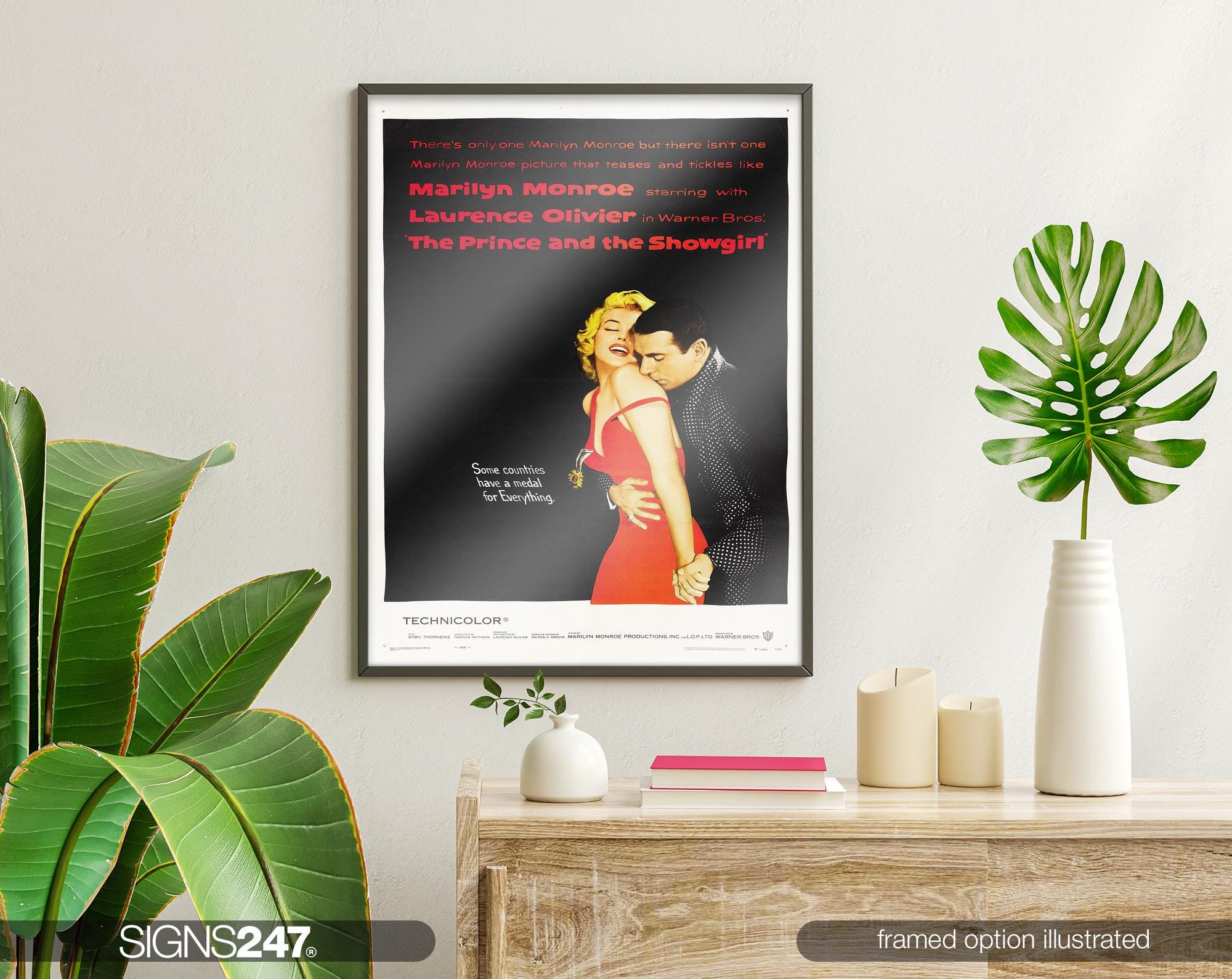 The Prince and the Showgirl Marilyn Monroe Poster | Movie Poster