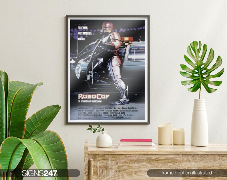 Robocop Peter Weller Movie Poster