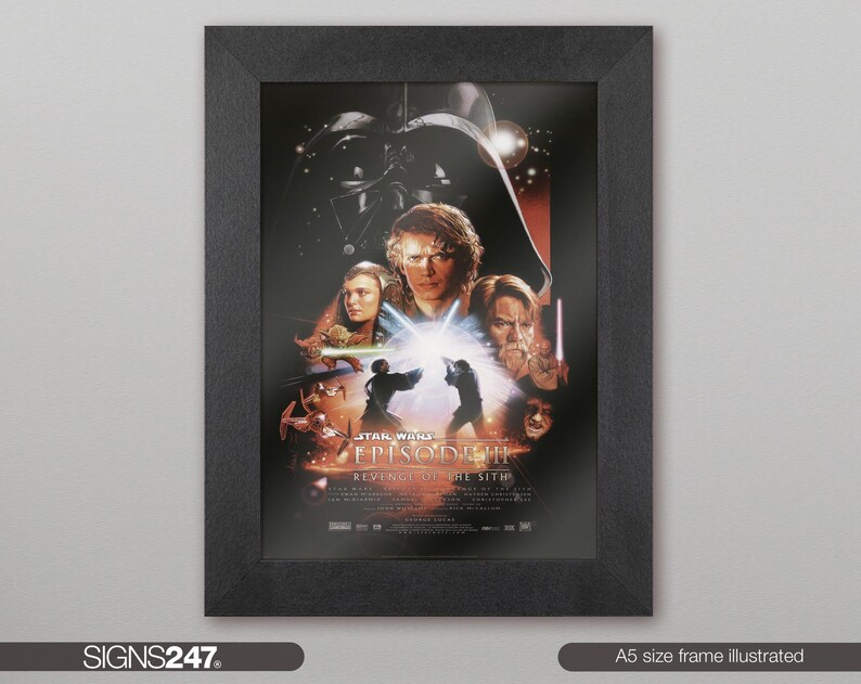 Star Wars Revenge Of The Sith Movie Poster