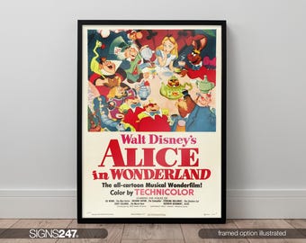Buy Alice in Wonderland Poster | Movie Poster | Movie Prints for