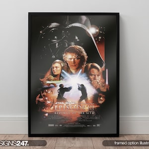 Star Wars Revenge Of The Sith Movie Poster