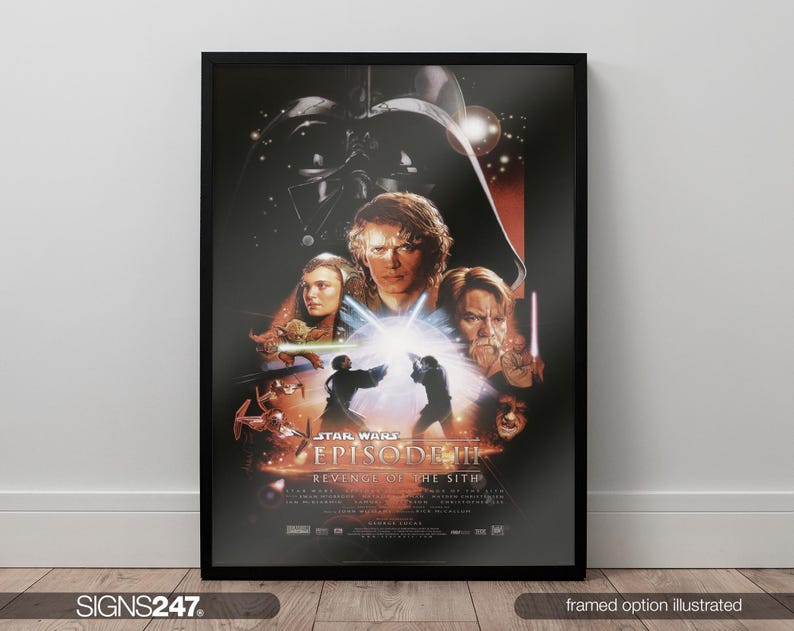 Star Wars Revenge Of The Sith Movie Poster
