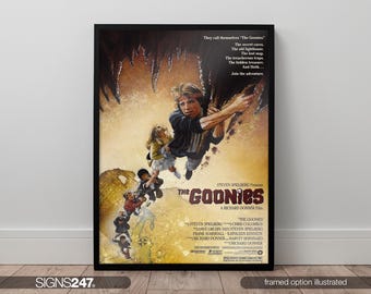 The Goonies Poster | Movie Poster | Movie Prints For Cinema Rooms | Wall Art | Home Decor | A0 A1 A2 A3 A4 A5