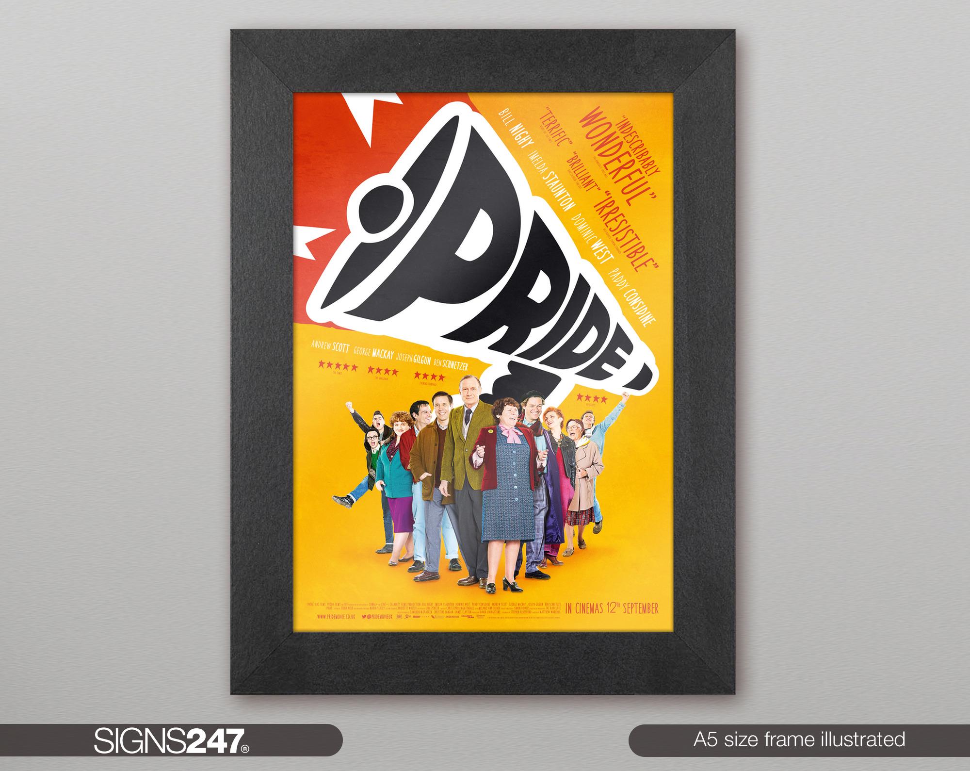 Pride Poster | Bill Nighy | Imelda Staunton | Dominic West | 2014