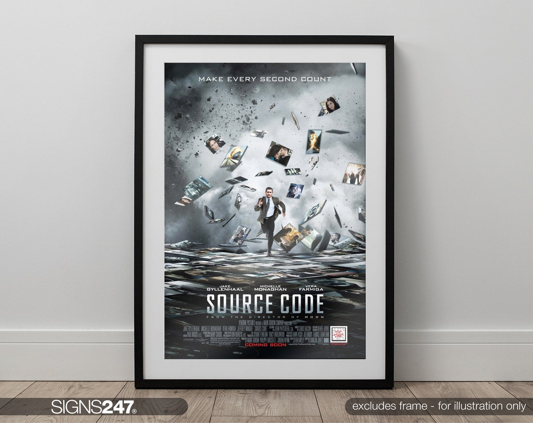 Source Code Poster Jake Gyllenhaal Michelle Monaghan Vera Farmiga 2011 ...