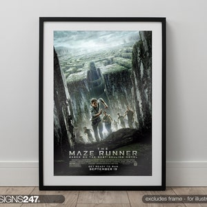 The Maze Runner: Movie Poster Poster for Sale by runnerdemigod