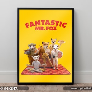 Fantastic Mr. Fox Poster | Bil Murray | George Clooney | Jason ...