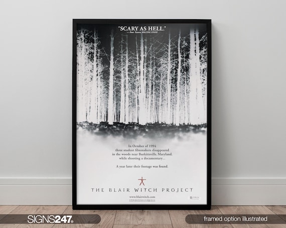 The Blair Witch Project Poster | Movie Poster | 1999 | Movie