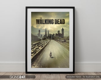 The Walking Dead TV Series Poster | Prints For Cinema Rooms | Wall Art | Home Decor | A0 A1 A2 A3 A4 A5