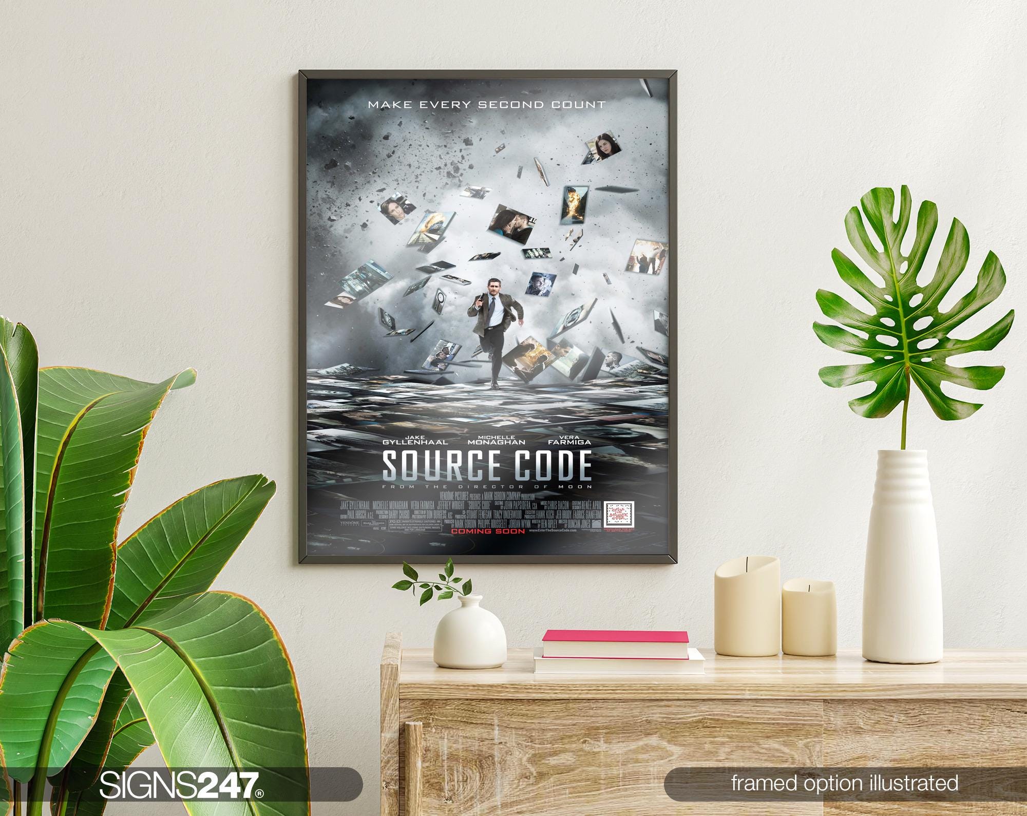 Source Code Poster | Jake Gyllenhaal | Michelle Monaghan | Vera Farmiga ...