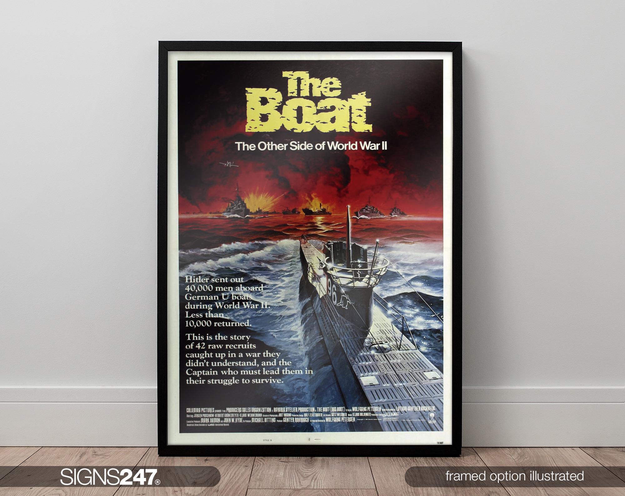 The Boat – Das Boot Poster | Movie Poster | 1981 | Movie Prints