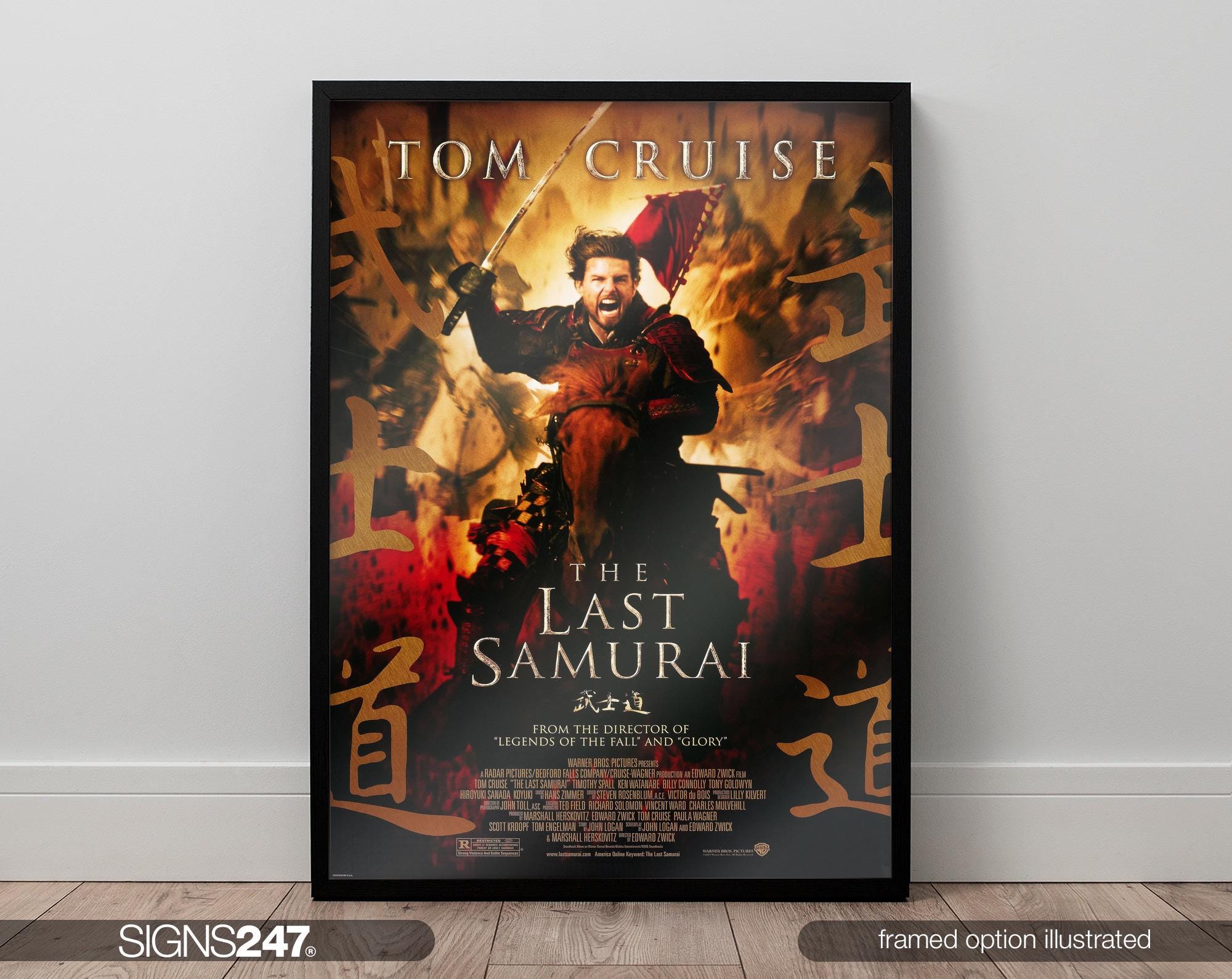 The Last Samurai Poster | Tom Cruise | Timothy Spall | Ken