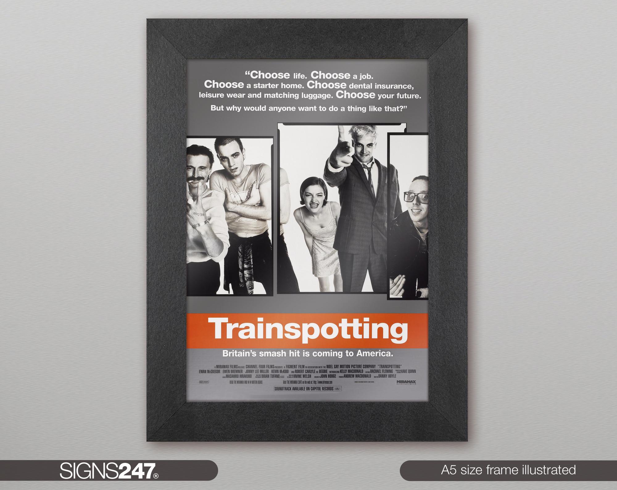 Trainspotting Poster | Movie Poster | Movie Prints for Cinema