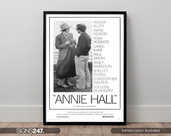 Annie Hall Movie Poster (1977) - Reproduction, Made In USA