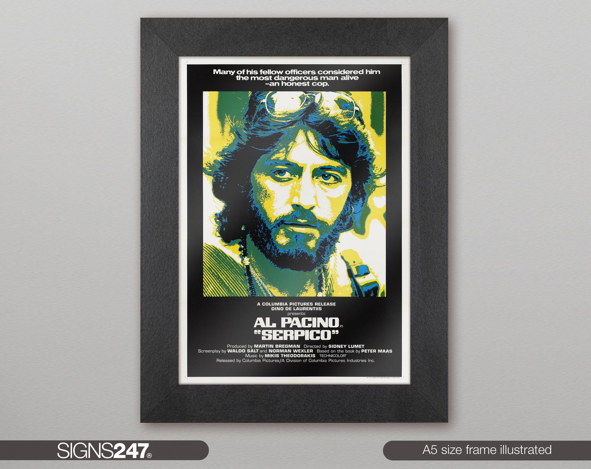 Serpico Poster | Al Pacino | Cornelia Sharpe | Norman Ornellas