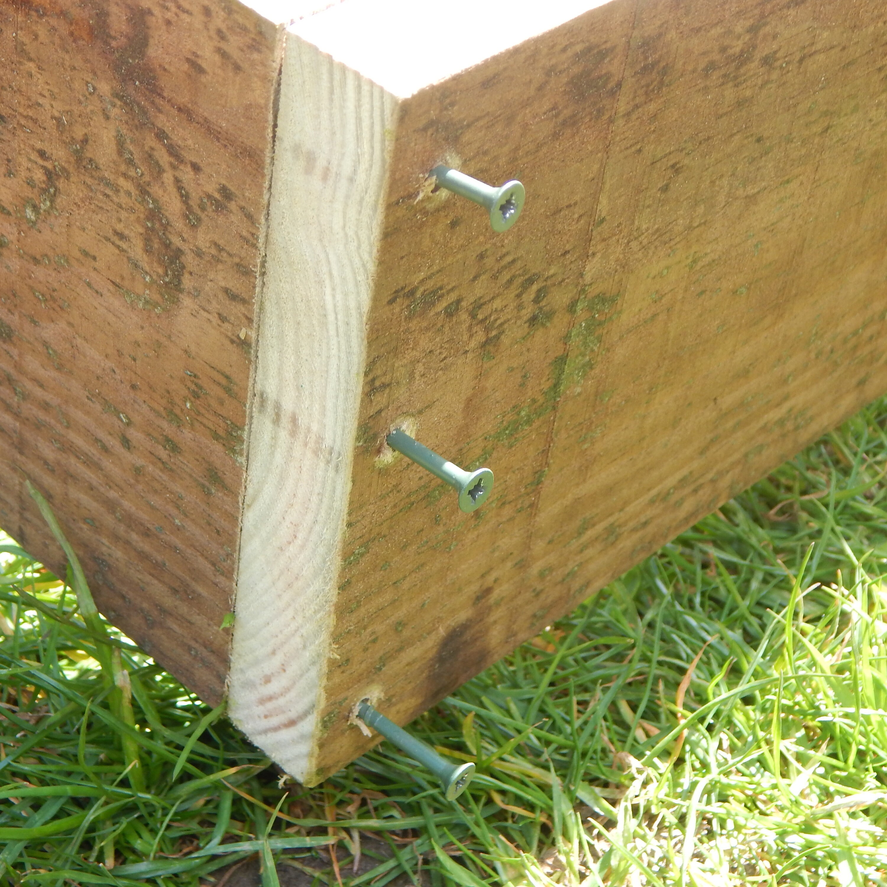 Wooden Raised Bed Frame 120cm X 120cm X15cm Vegetables Etsy UK