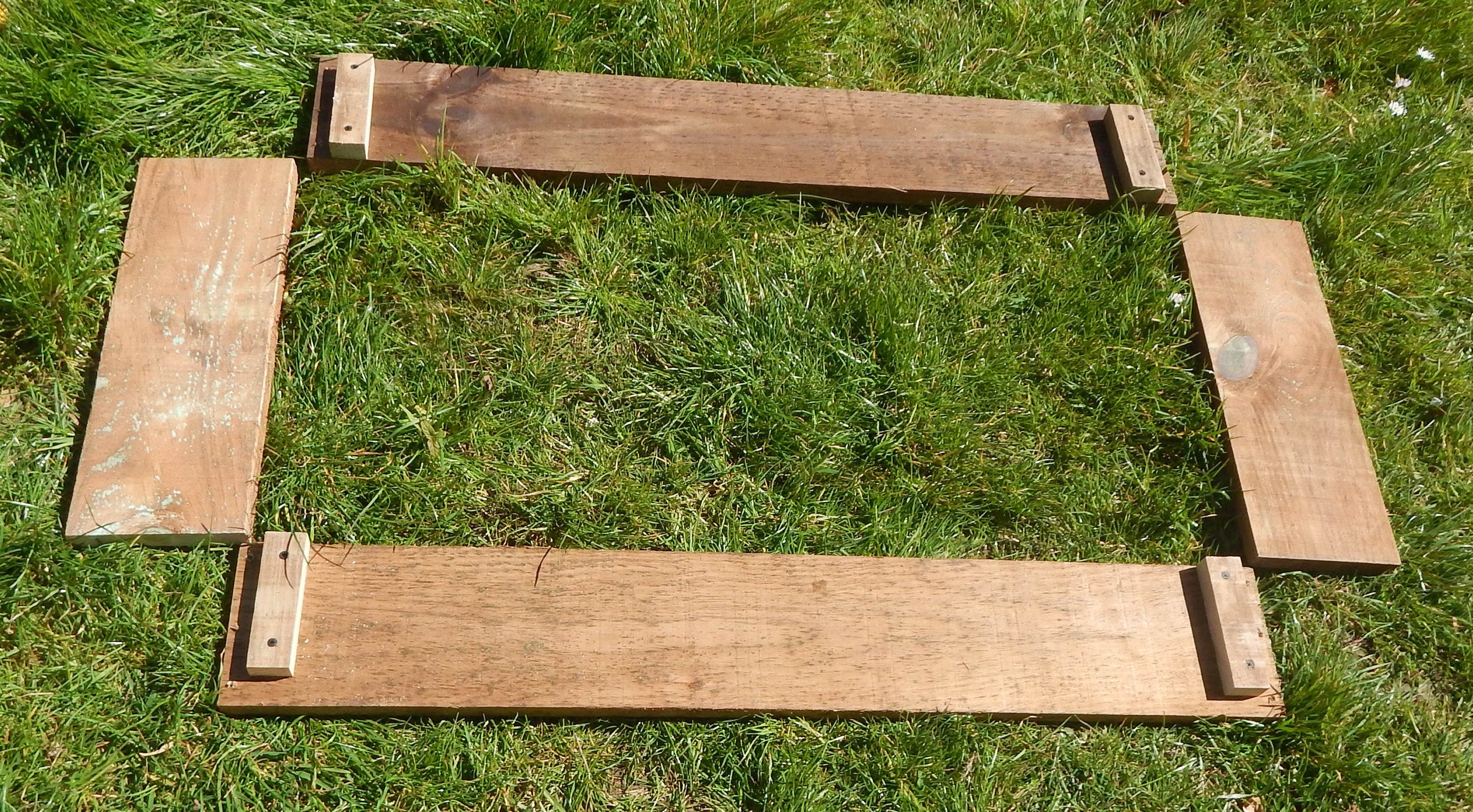 Wooden Raised Bed Frame 120cm X 120cm X15cm Vegetables Etsy UK