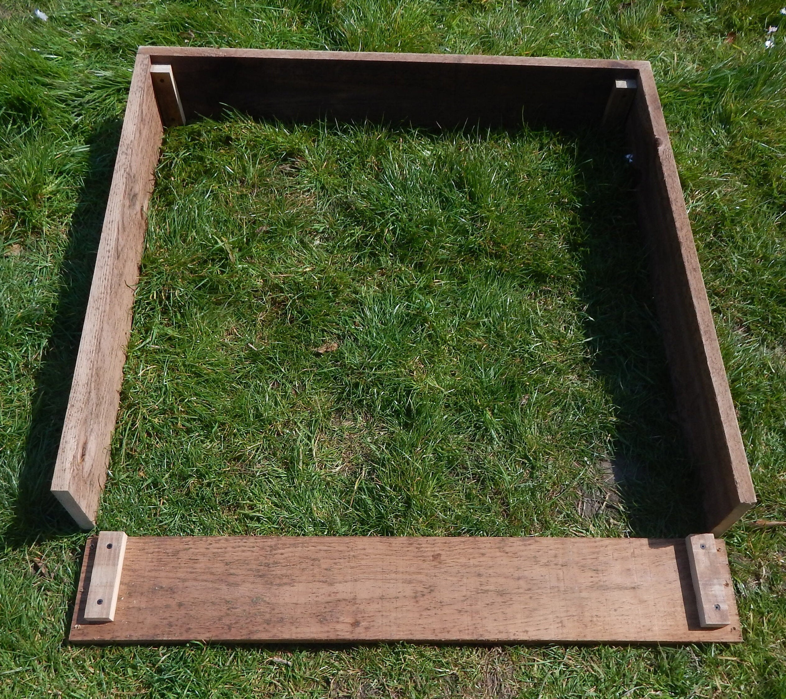 Wooden Raised Bed Frame 120cm X 120cm X15cm Vegetables Etsy UK