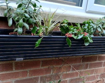 Painted Window Box Decking Planter Solid Steel Brackets