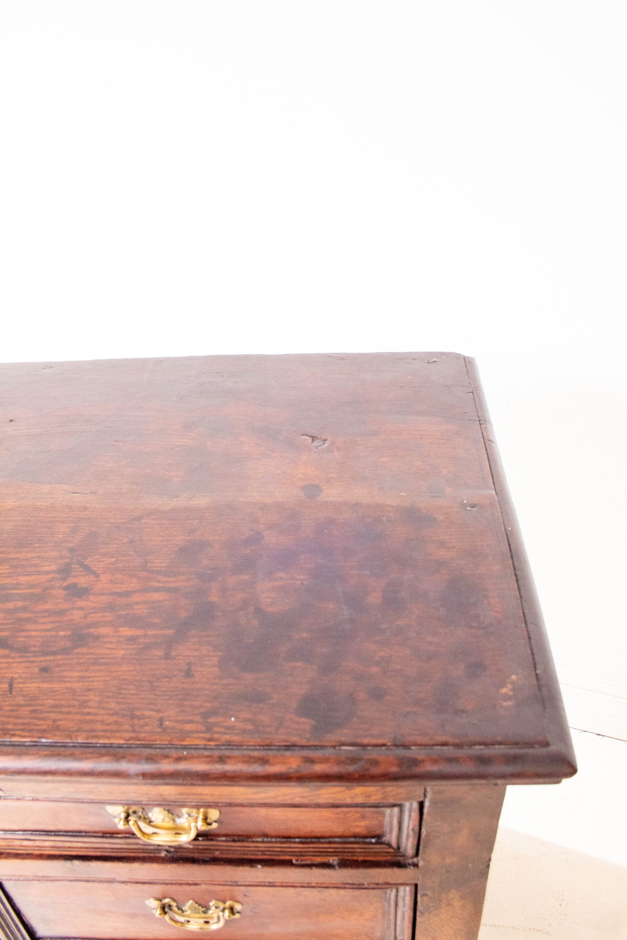 Antike Königin Anne Frühe 18. Jahrhundert Eiche Kommode | Etsy