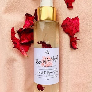 Rose Aloe Hazel Face Toner| Hydration Toner| Botanical Toner| Essential Oil Toner | Natural Skincare | Anti-Aging Skincare | Balancing Toner