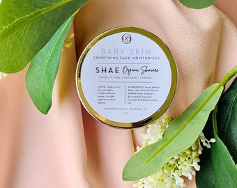 Hydrating Face Moisturizer: Natural Anti-Aging Cream with Aloe & Argan Oil
