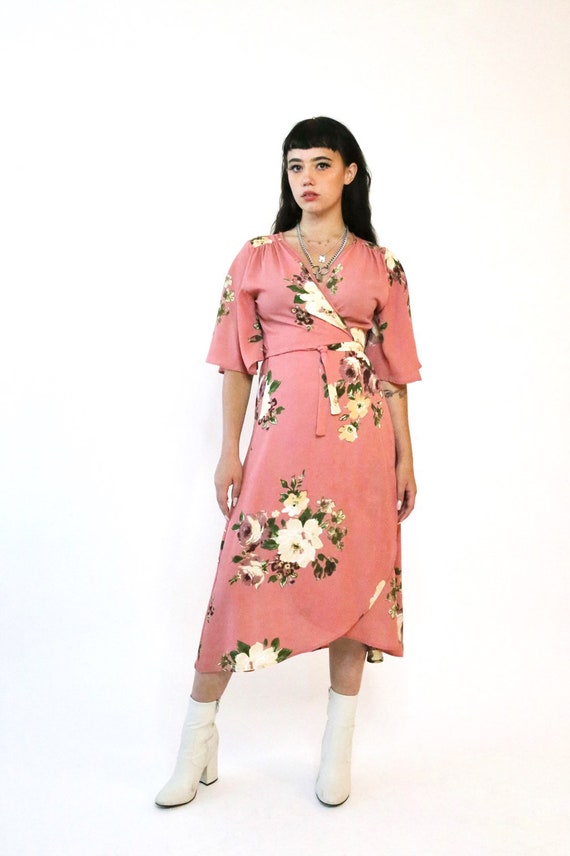 peppermint wrap dress
