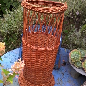 WICKER BASKET // UMBRELLA holder // Canes // Dry Bouquets