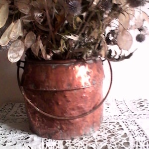 COPPER CAULDRON / / 19th century // Very rustic