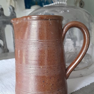 PITCHER GRES du BEARN // Handmade in F R A N C E // Glazed //