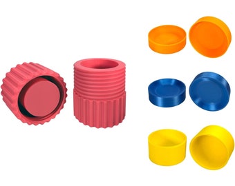 4-Mold Bath Bomb and Soap Press Kit with Screw Clamp -Craft round, ball, flat, puck, & tablet shapes easily. Perfect for precise molding!