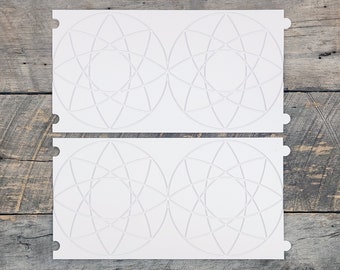 longarm Quilting Groovy Pattern Boards set of 2 Dream Catchers Design